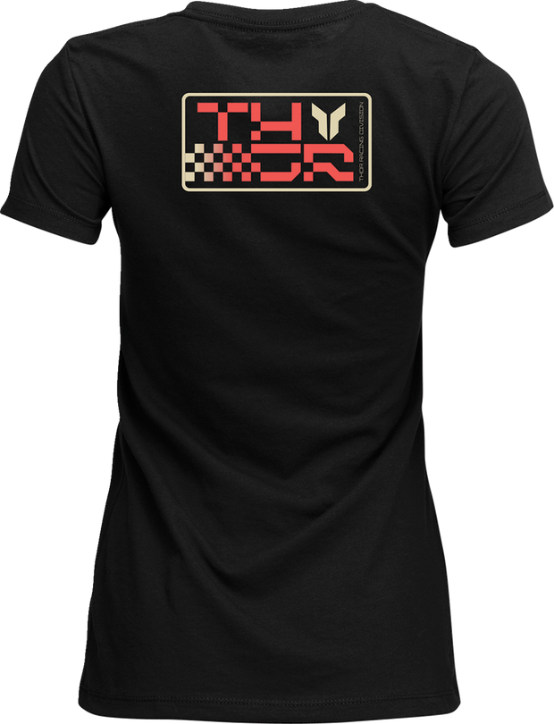 THOR Women's Vantage T-Shirt - Vintage Black - Small 3031-4330