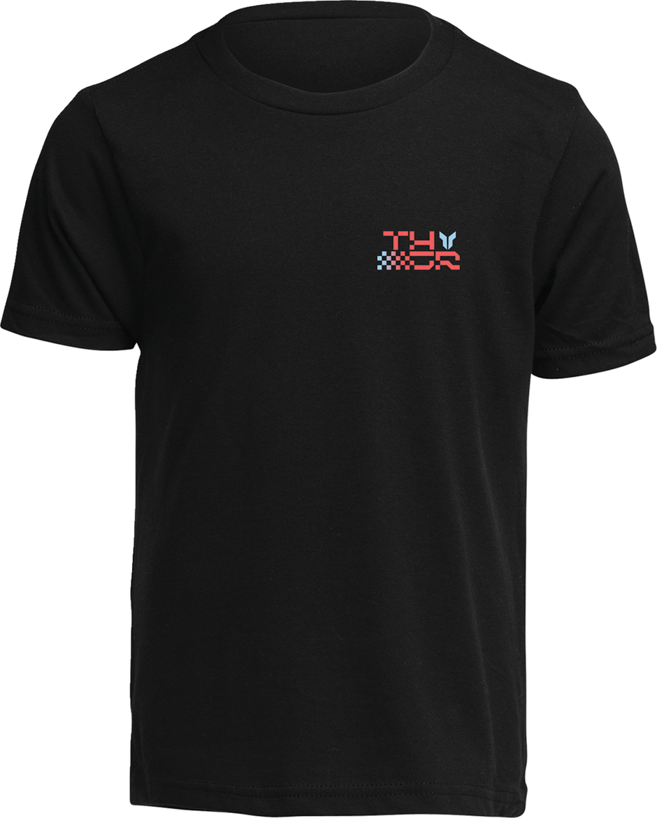 THOR Youth Vantage T-Shirt - Black - XS 3032-3916