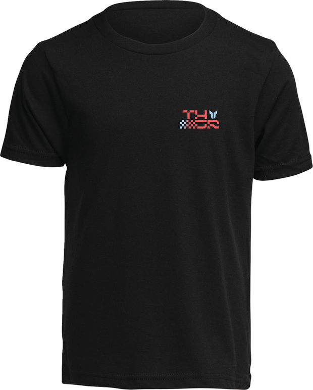 THOR Youth Vantage T-Shirt - Black - XS 3032-3916