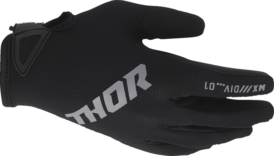 THOR Youth Ridemode Static Gloves - Black - Small 3332-1923
