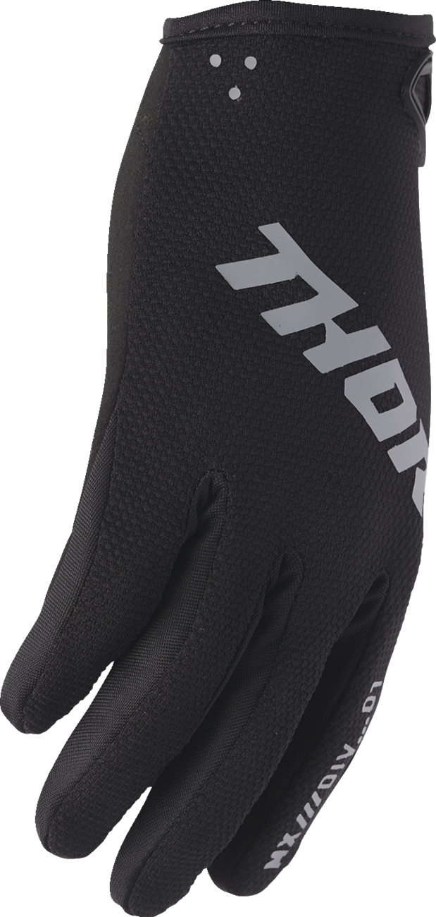 THOR Youth Ridemode Static Gloves - Black - Small 3332-1923