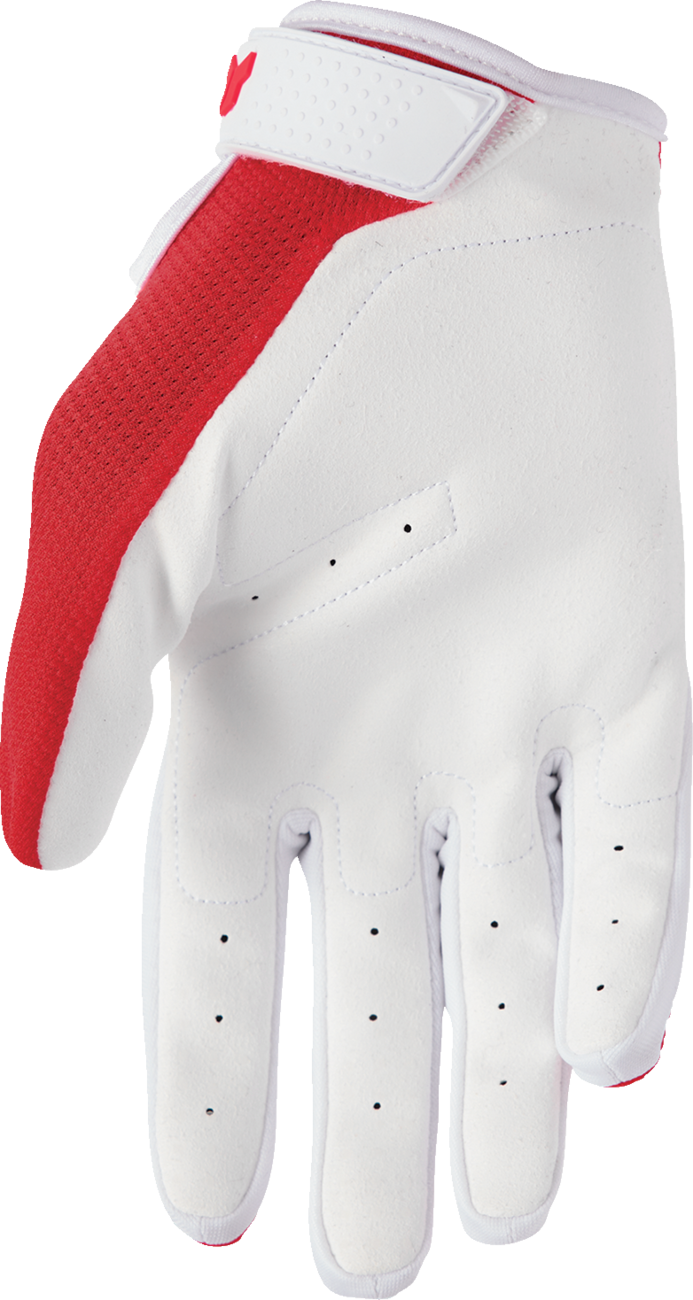 THOR Youth Ridemode Static Gloves - Red - Small 3332-1927