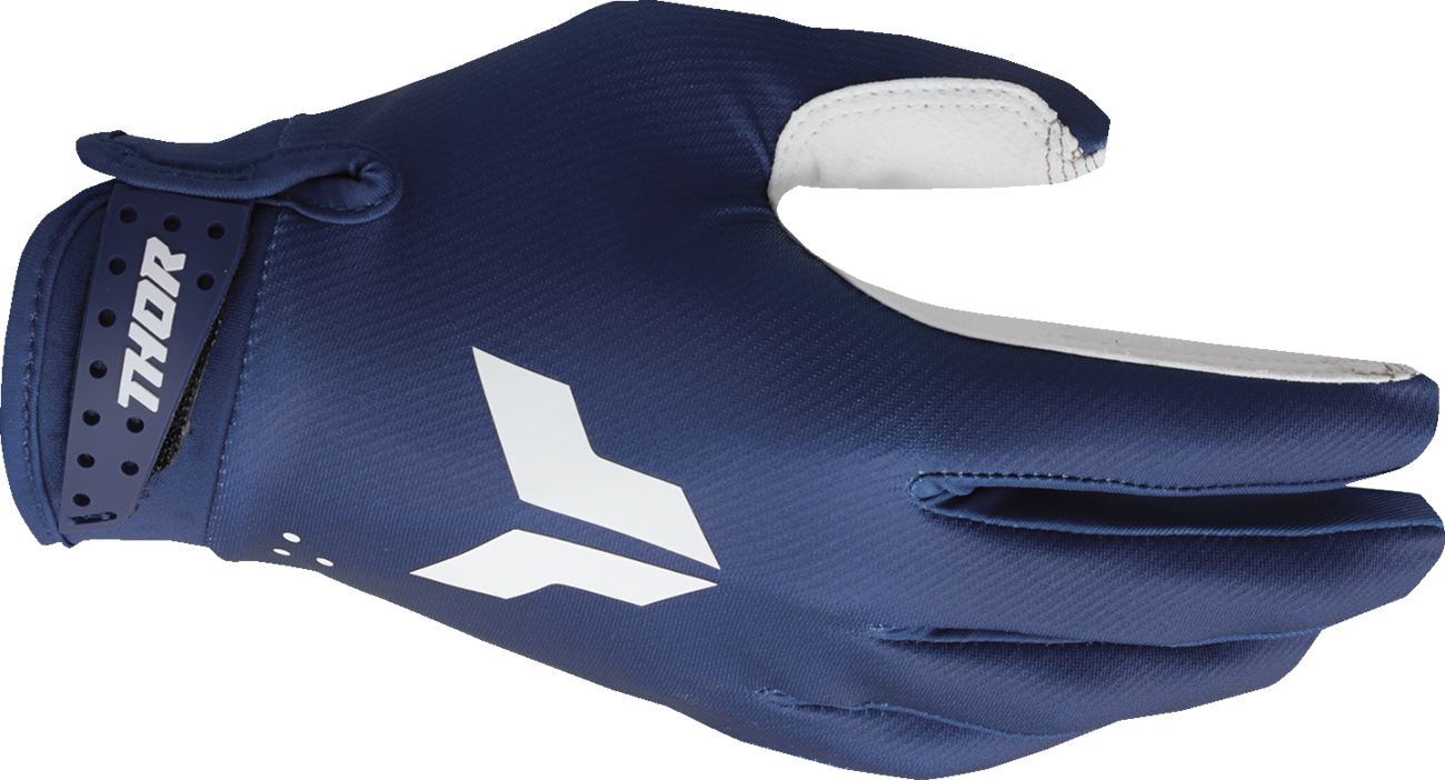 THOR Youth Launchmode Split Gloves - Navy - XS 3332-1949