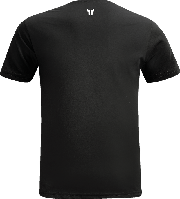 Black THOR Toddler Brave T-Shirt in size 2T with bold graphic print, casual toddler apparel for little heroes.