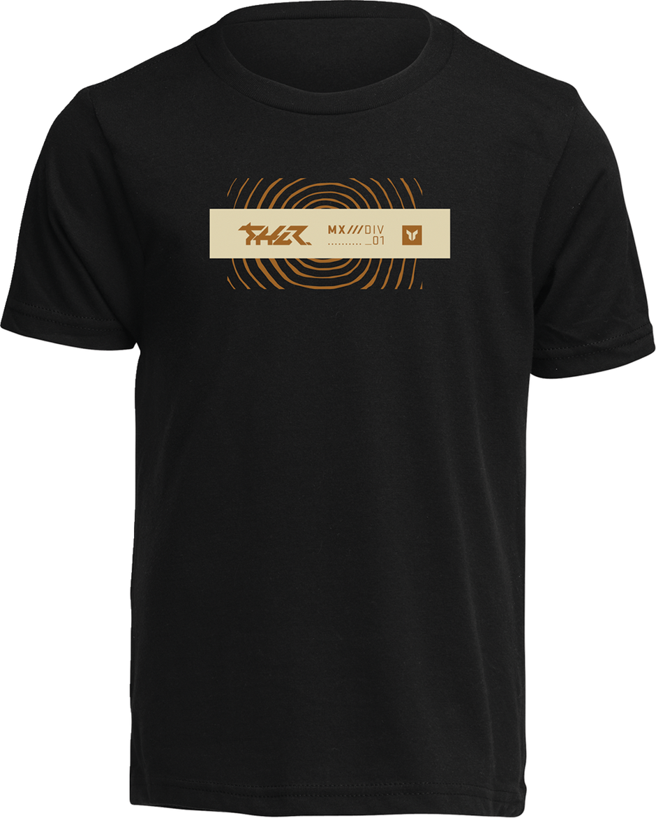 THOR Youth Mind Control T-Shirt - Black - XS 3032-3901