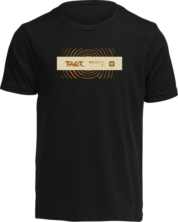 THOR Youth Mind Control T-Shirt - Black - XS 3032-3901