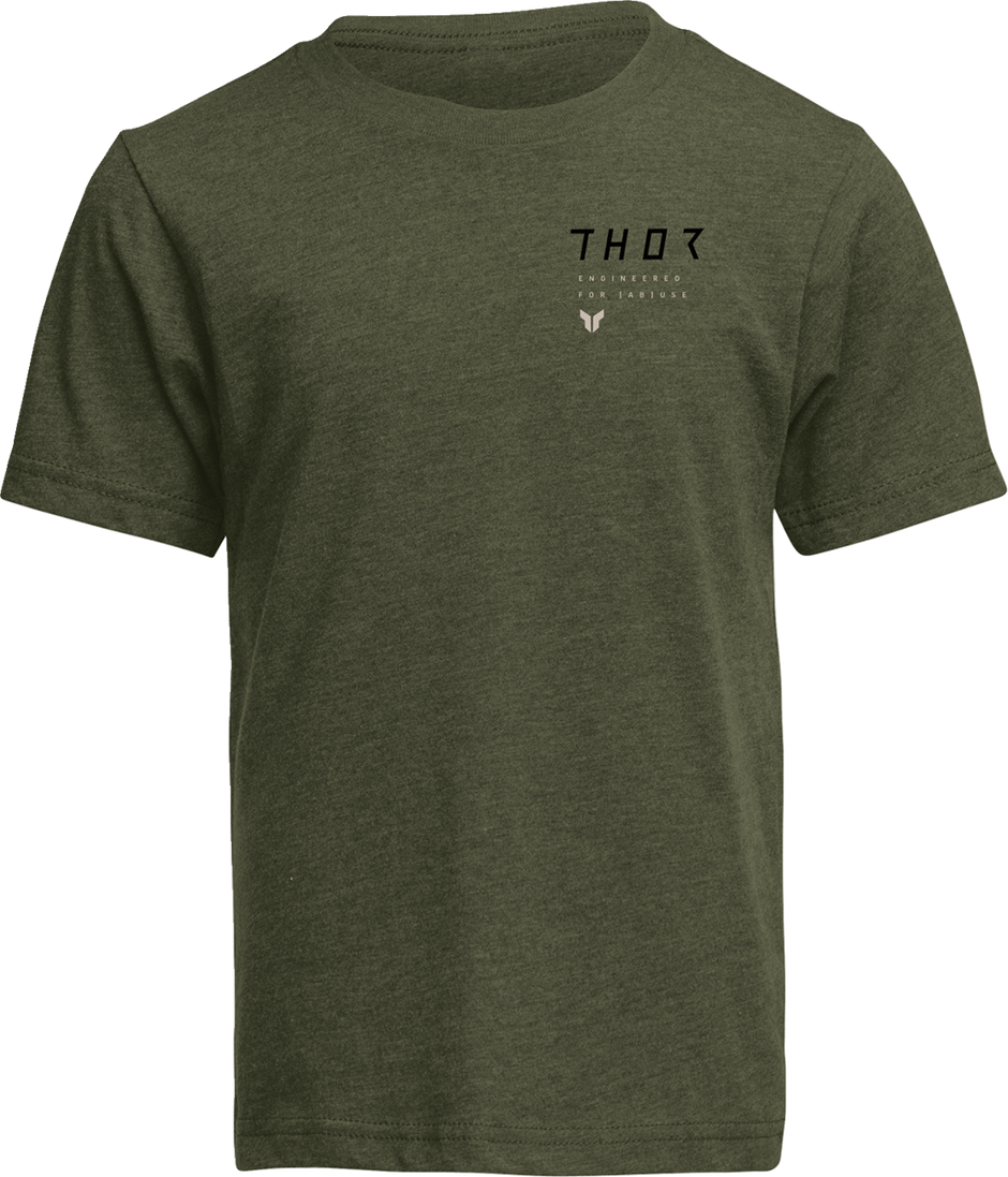 THOR Youth Stamp T-Shirt - Olive - XS 3032-3911
