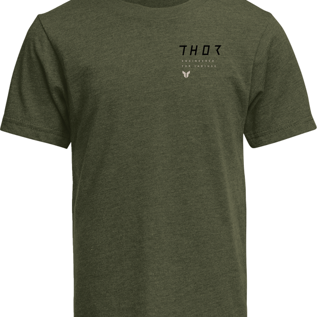 THOR Youth Stamp T-Shirt - Olive - XS 3032-3911