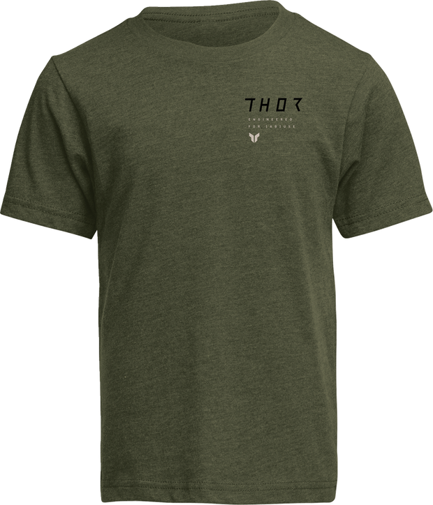 THOR Youth Stamp T-Shirt - Olive - XS 3032-3911