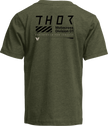 THOR Youth Stamp T-Shirt - Olive - XS 3032-3911