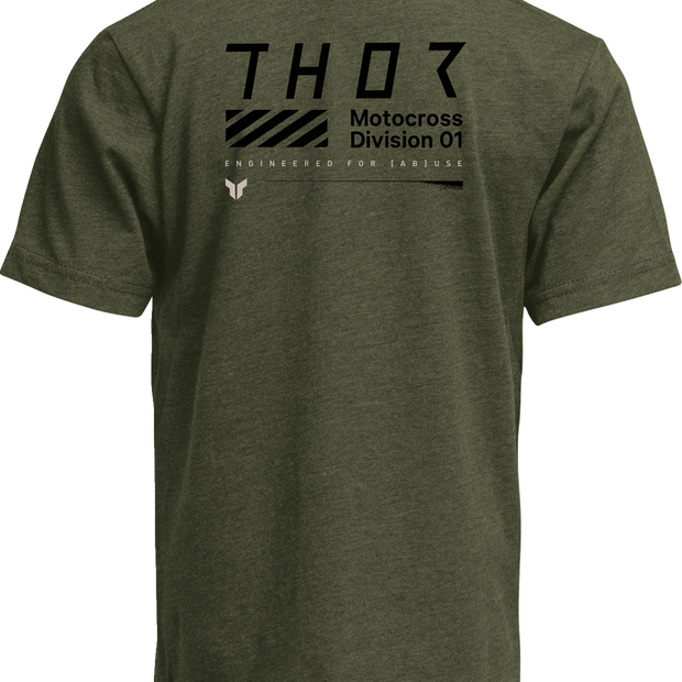 THOR Youth Stamp T-Shirt - Olive - XS 3032-3911