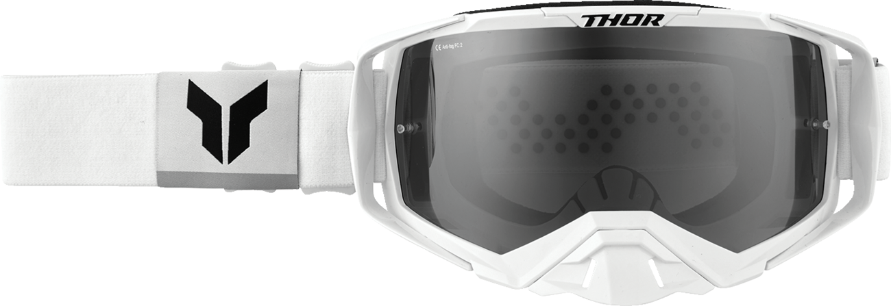 THOR Activate Goggle - Iconic - White - Silver Mirror Lens 2601-3705