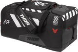 Black and coral THOR Circuit luggage bag with sturdy handles and spacious compartments, designed for travel convenience.