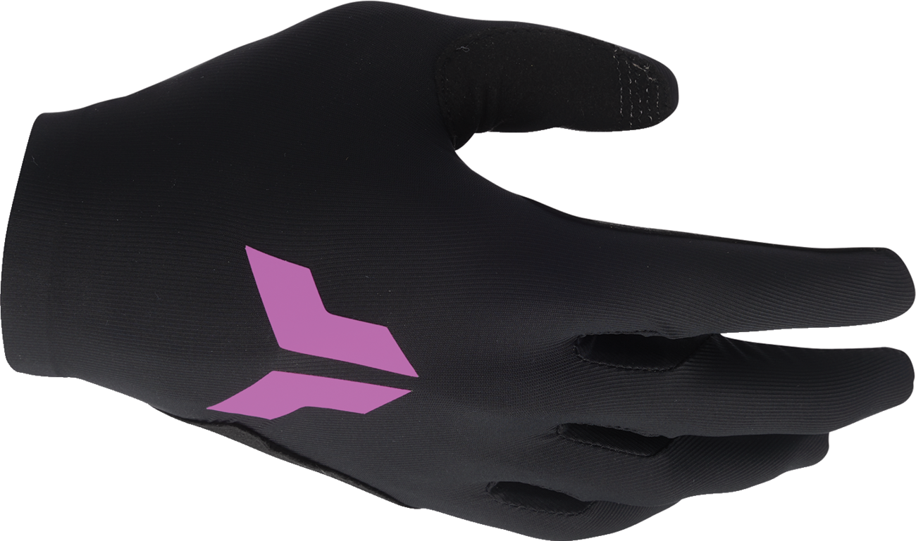 THOR Women's Sportmode Iconic Gloves - Black/Orchid - Small 3331-0284