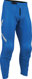 Blue THOR Ridemode Menace Pants for men, offroad ATV riding gear, US size 36, durable protective motorcycle apparel