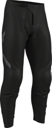 Black THOR Ridemode Menace ATV pants in US size 34, designed for offroad riding, featuring durable fabric and adjustable fit.