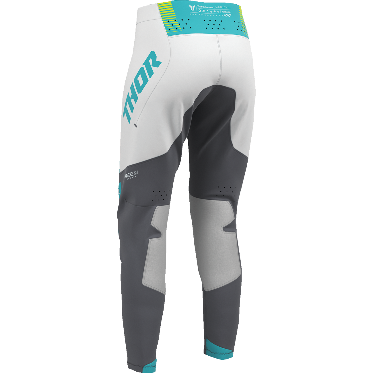 THOR Women's Sportmode Velocity Pants - Gray/Aqua - US 00/0 2902-0407