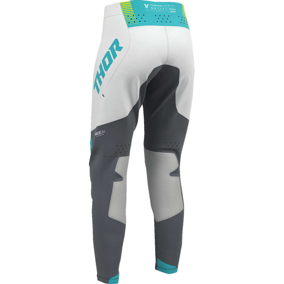 THOR Women's Sportmode Velocity Pants - Gray/Aqua - US 00/0 2902-0407