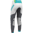THOR Women's Sportmode Velocity Pants - Gray/Aqua - US 00/0 2902-0407