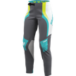 THOR Women's Sportmode Velocity Pants - Gray/Aqua - US 00/0 2902-0407