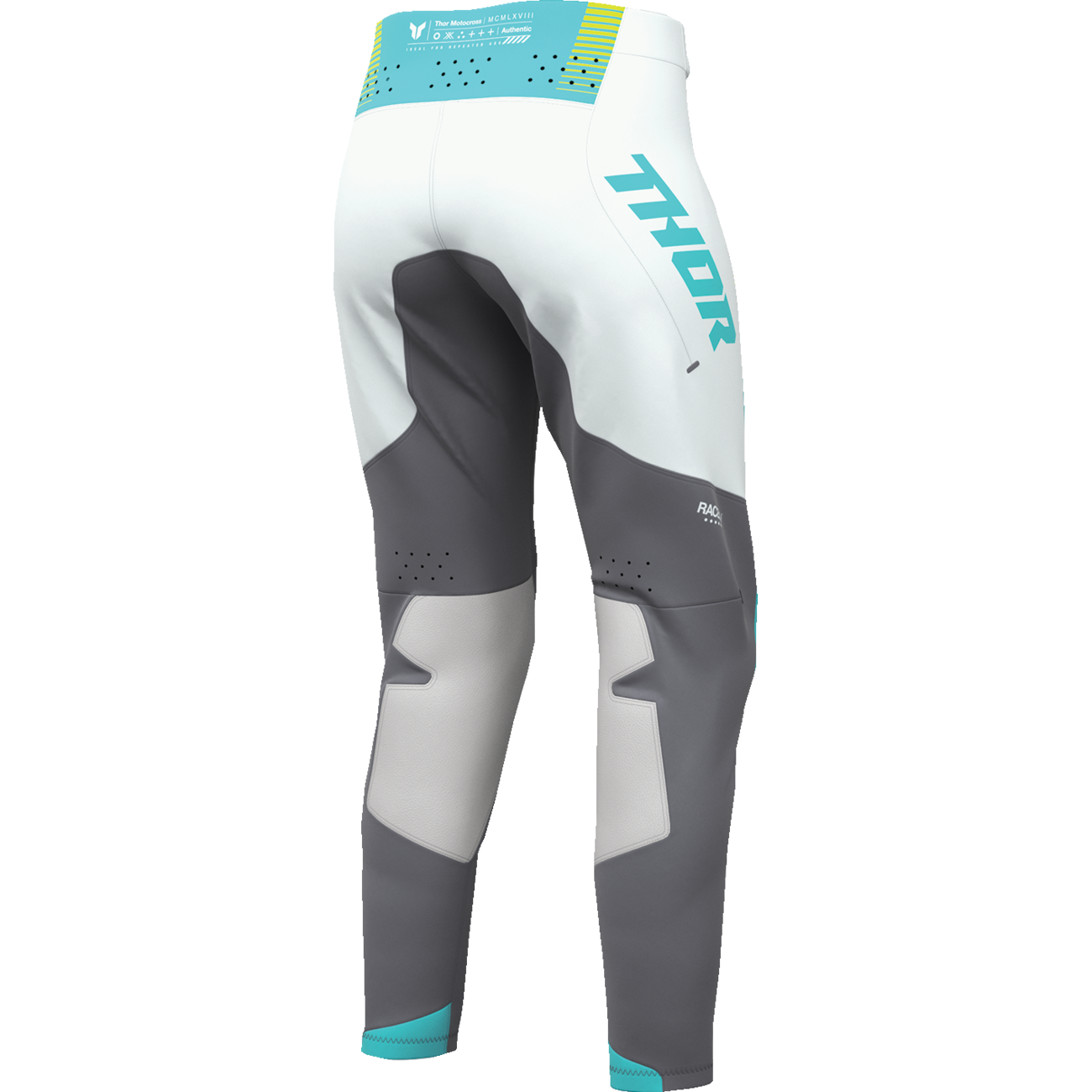 THOR Women's Sportmode Velocity Pants - Gray/Aqua - US 00/0 2902-0407