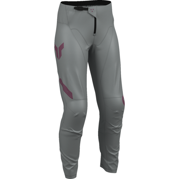 THOR Women's Ridemode Menace Pants - Purple/Gray - US 1/2 2902-0481