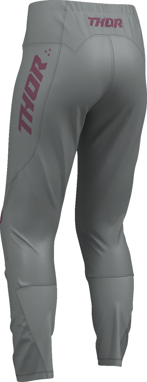 THOR Women's Ridemode Menace Pants - Purple/Gray - US 1/2 2902-0481