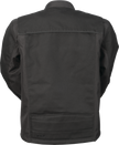 Z1R Black Counter Jacket in Small, street apparel style with durable fabric and modern design.