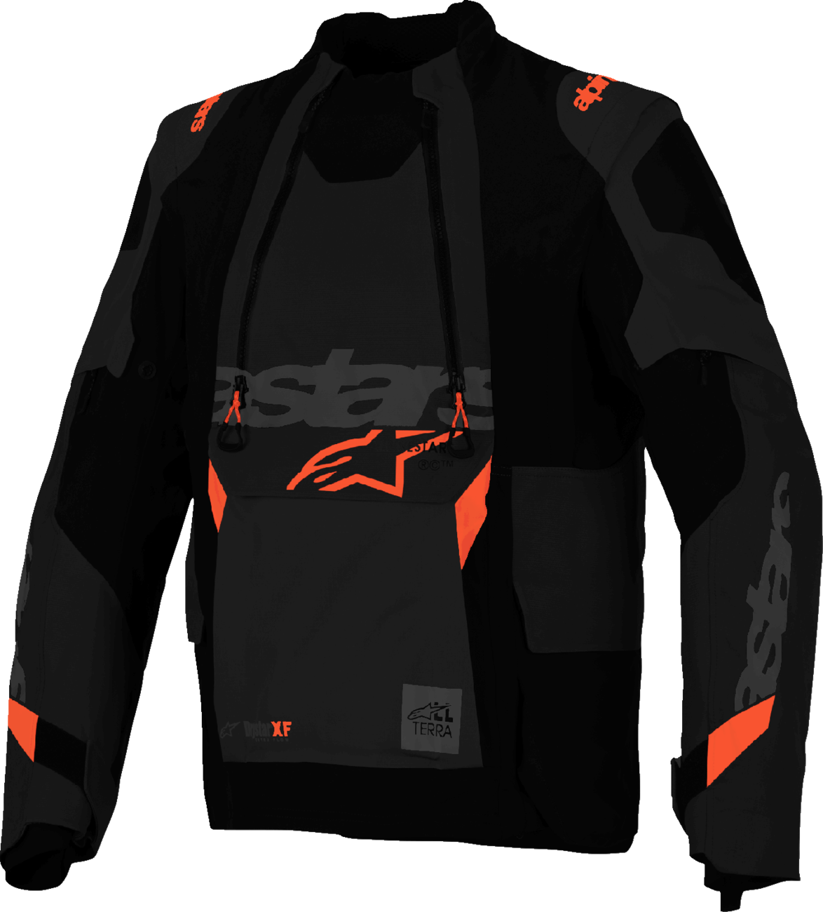 ALPINESTARS Halo Pro Drystar® XF Laminated Jacket - Black/Dark Shadow - Small 3200426-1065-S