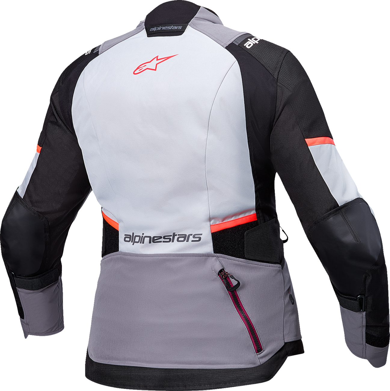 ALPINESTARS Stella Andes v4 Drystar® Jacket - Dark Gray/Ice Gray/Black/Coral - Small 3210126-9276-S