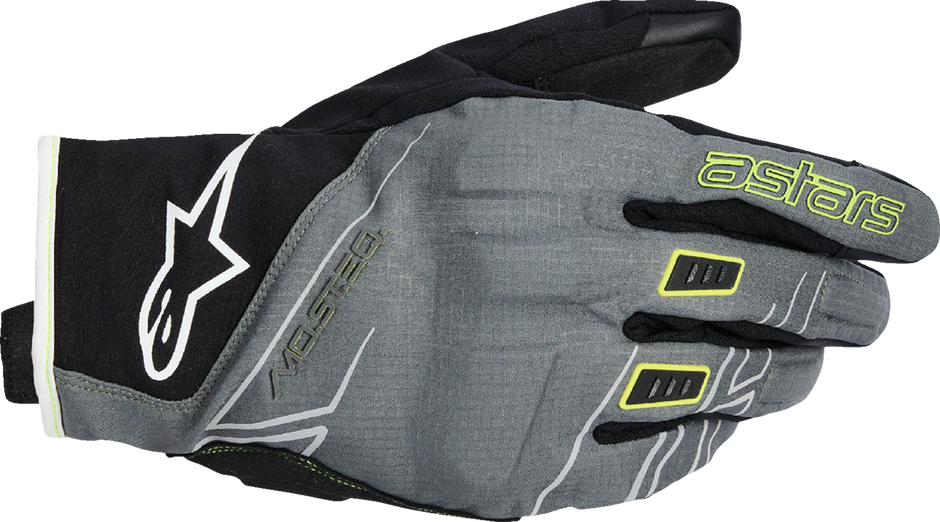 ALPINESTARS Moblast WP Gloves - Fur Gray/Black/Sulphur Yellow - Small 3520226-9352-S