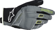 ALPINESTARS Moblast WP Gloves - Fur Gray/Black/Sulphur Yellow - Small 3520226-9352-S