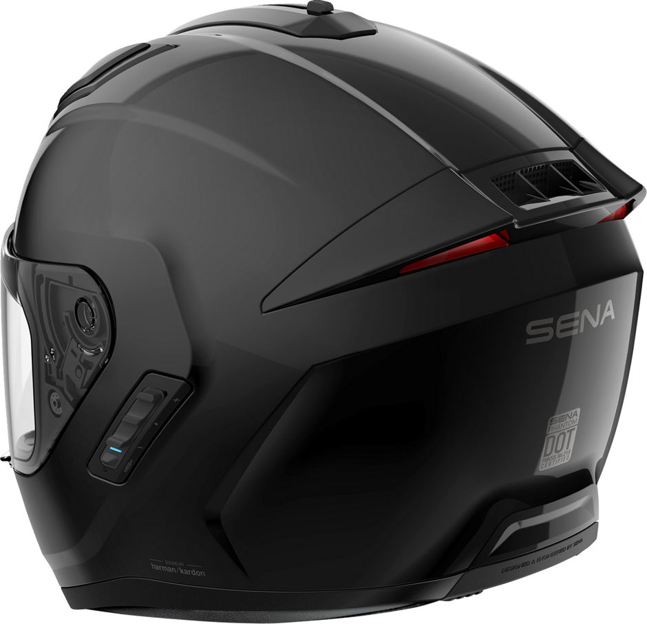 SENA Phantom ANC Helmet - Gloss Black - Large PHANTOMANC-GB00L3