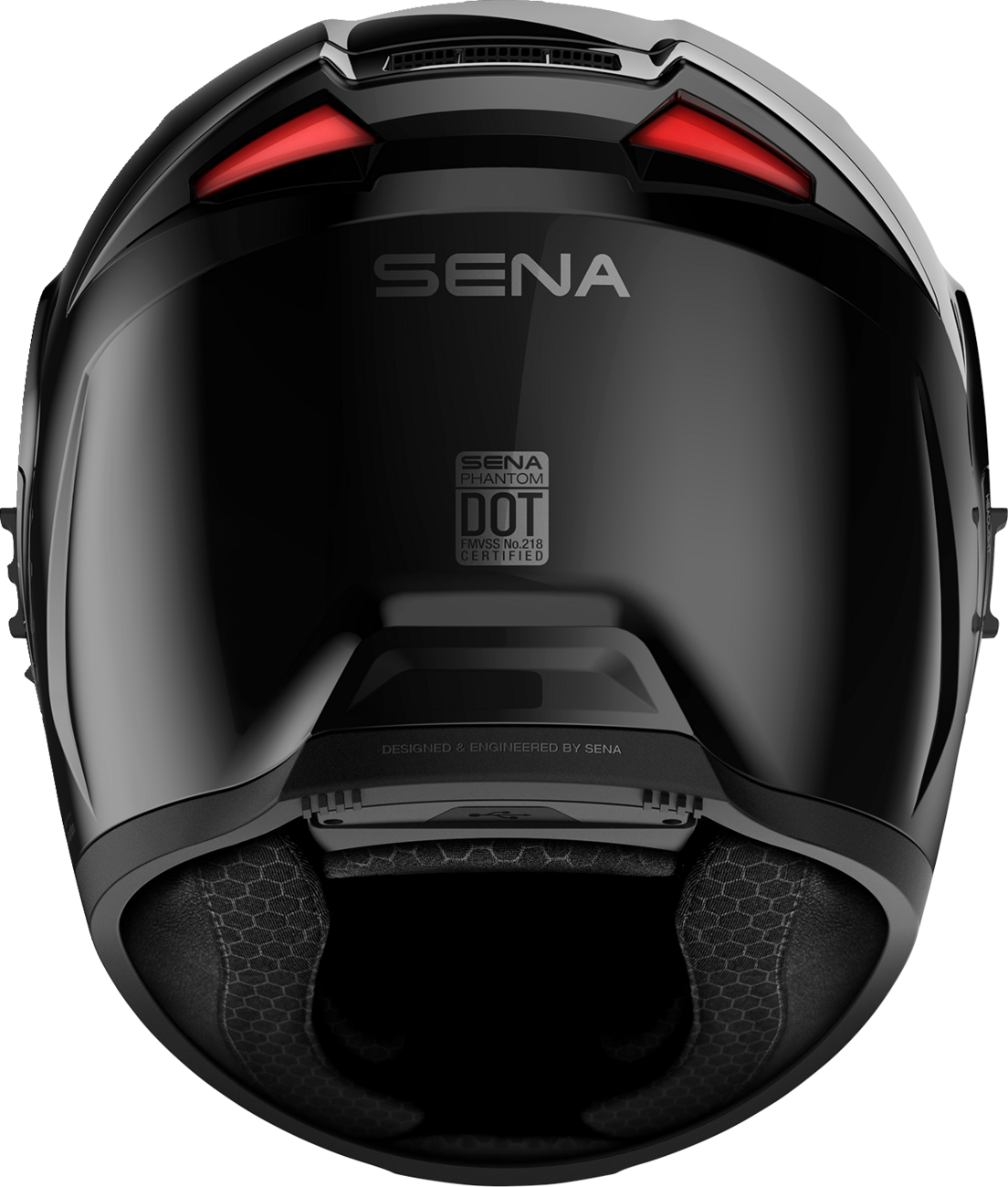 SENA Phantom ANC Helmet - Gloss Black - Large PHANTOMANC-GB00L3