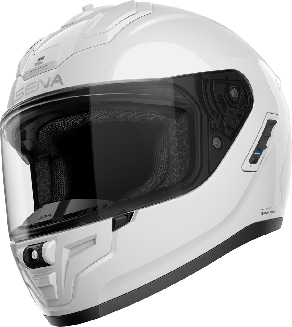 SENA Phantom ANC Helmet - Gloss White - Medium PHANTOMANC-GW00M3