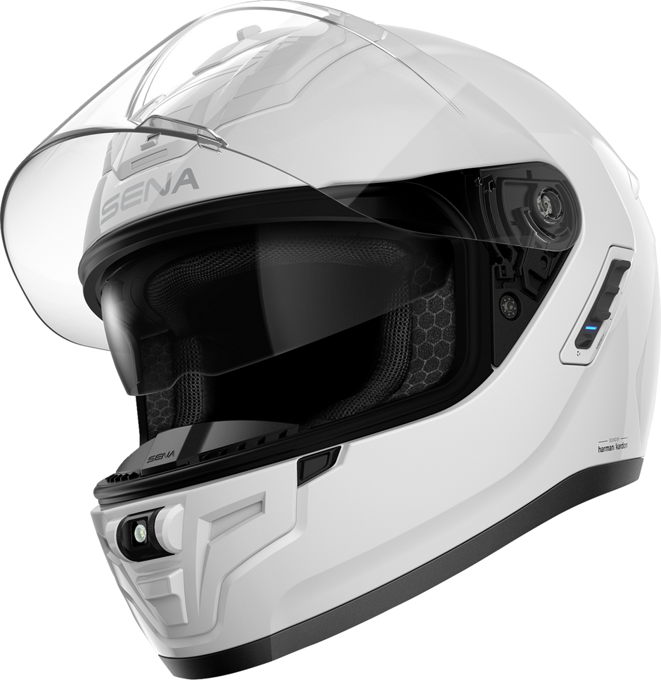 SENA Phantom ANC Helmet - Gloss White - Medium PHANTOMANC-GW00M3