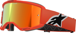 ALPINESTARS GOGGLES Vision 5 Goggle - Corp - Orange - Red Mirror Lens 5101825-480
