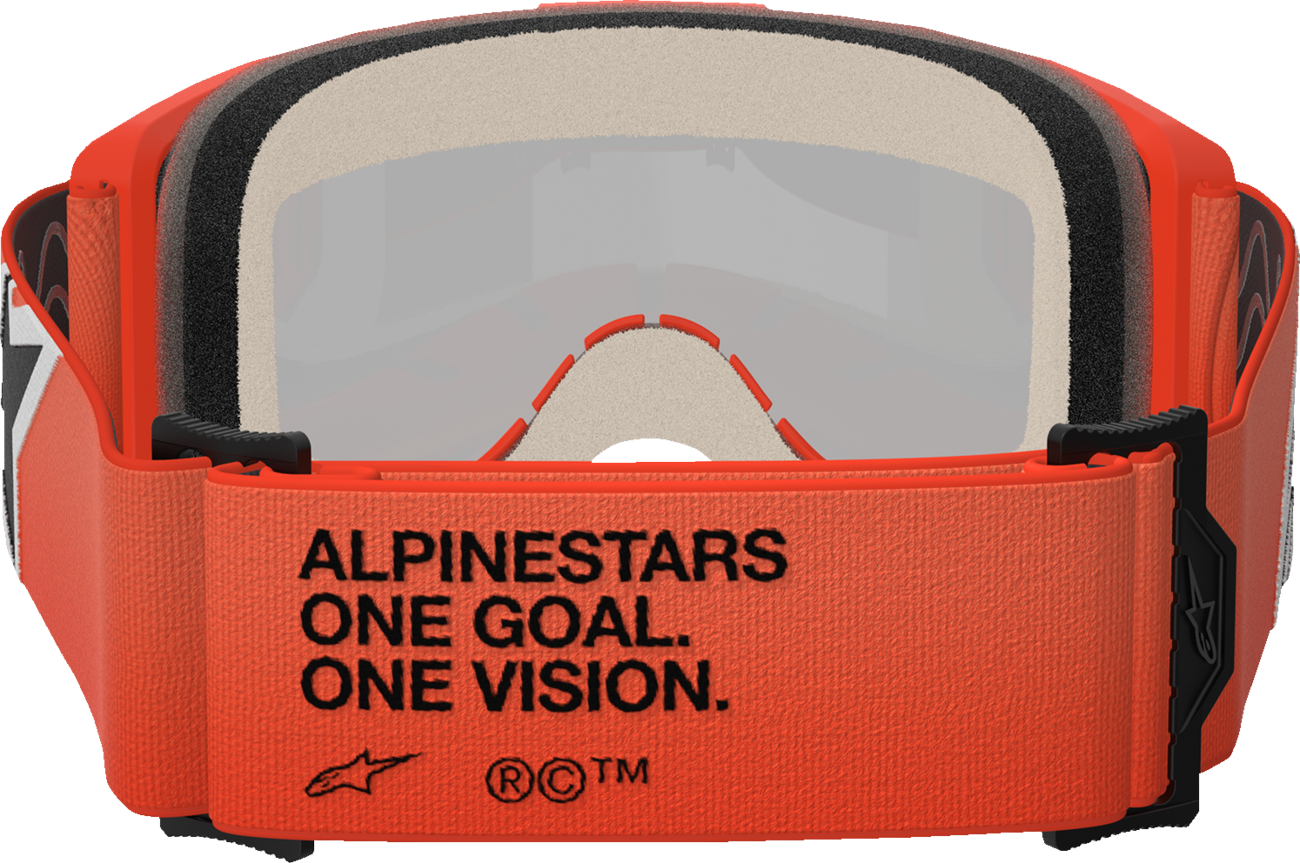 ALPINESTARS GOGGLES Vision 5 Goggle - Corp - Orange - Red Mirror Lens 5101825-480