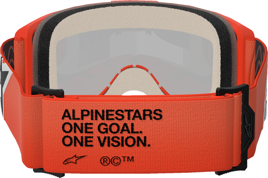 ALPINESTARS GOGGLES Vision 5 Goggle - Corp - Orange - Red Mirror Lens 5101825-480