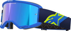 ALPINESTARS GOGGLES Vision 5 Goggle - Corp - Blue/Yellow - Blue Mirror Lens 5101825-7288