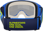 ALPINESTARS GOGGLES Vision 5 Goggle - Corp - Blue/Yellow - Blue Mirror Lens 5101825-7288