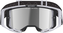 ALPINESTARS GOGGLES Vision 8 Goggle - Lahnd - Iron/Camo - Silver Mirror Lens 5100526-9283