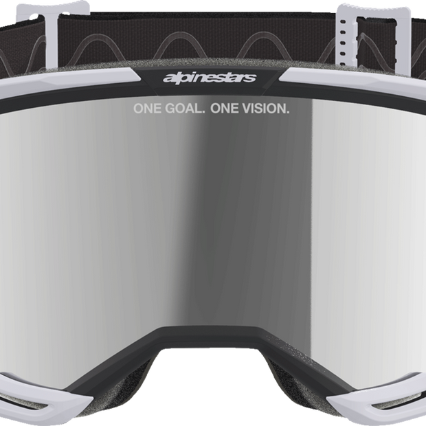 ALPINESTARS GOGGLES Vision 8 Goggle - Lahnd - Iron/Camo - Silver Mirror Lens 5100526-9283