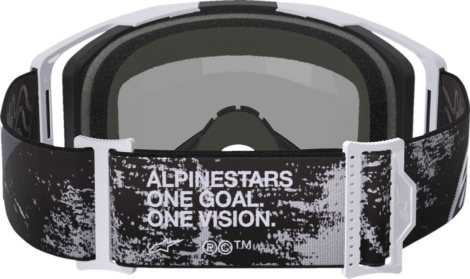 ALPINESTARS GOGGLES Vision 8 Goggle - Lahnd - Iron/Camo - Silver Mirror Lens 5100526-9283