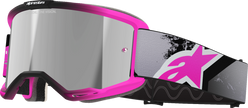 ALPINESTARS GOGGLES Vision 5 Goggle - Lahnd - Iron/Pink - Silver Mirror Lens 5100626-9284
