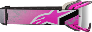 ALPINESTARS GOGGLES Vision 5 Goggle - Lahnd - Iron/Pink - Silver Mirror Lens 5100626-9284