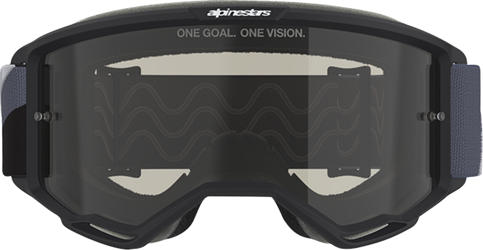 ALPINESTARS GOGGLES Vision Sand Goggle - Black/Gray - Dark Gray Smoke Lens 5100826-1572