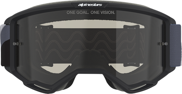 ALPINESTARS GOGGLES Vision Sand Goggle - Black/Gray - Dark Gray Smoke Lens 5100826-1572