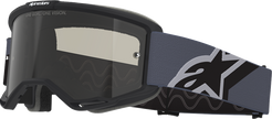 ALPINESTARS GOGGLES Vision Sand Goggle - Black/Gray - Dark Gray Smoke Lens 5100826-1572