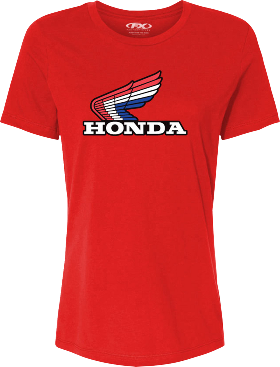 FACTORY EFFEX Women's Honda RWB Classic T-Shirt - Heather Red - Medium 29-87342